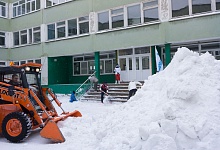 Работники ООО «Газпром трансгаз Ухта» вышли на зимний субботник