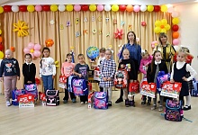 Работники АО «Транснефть - Север» приняли участие в благотворительной акции «Портфель первокласснику»