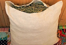 Пора спать. Под ушко - травяная подушка